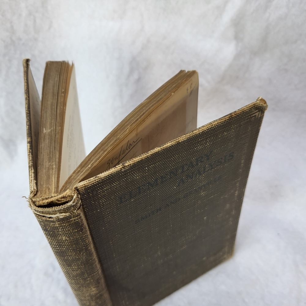 1910 Elementary Analysis Smith Granville Math Book John Kremer Jr - Picture 4 of 16